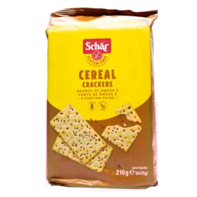 Biscoito Cereal Crackers Multigrãos S/ Glúten E Lactose 210g Schär