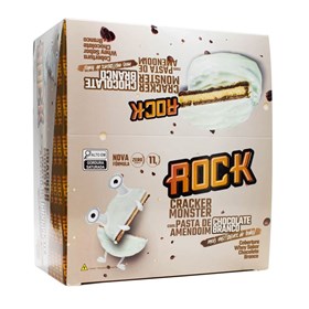 Biscoito Cracker Sabor Chocolate Branco Display 12X55g Rock