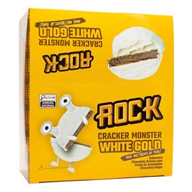 Biscoito Cracker Sabor White Gold Display 12X55g Rock