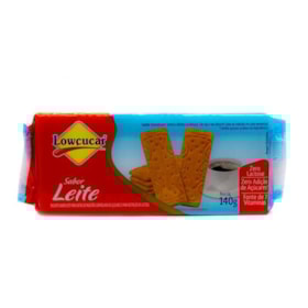 Biscoito de Leite s/ Açúcar s/ Lactose 140g Lowçucar Biscoito de Leite s/ Açúcar s/ Lactose 140g Lowçucar