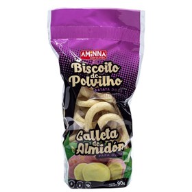 Biscoito de Polvilho c/ Batata Doce s/ Glúten 90g – Aminna