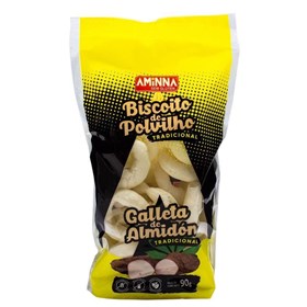 Biscoito de Polvilho Tradicional s/ Glúten 90g Aminna