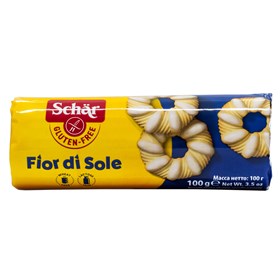 Biscoito doce fino Fior Di Sole sem glúten e lactose 100g Schär