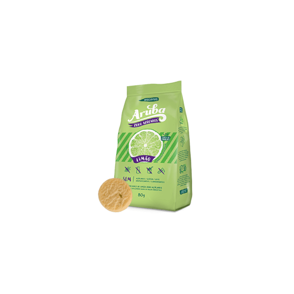 Biscoito Limão 80g - Aruba