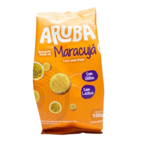 Biscoito Maracujá 100g - Aruba Biscoito Maracujá 100g - Aruba