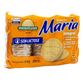 Biscoito Maria Integral 400g - Mosmann