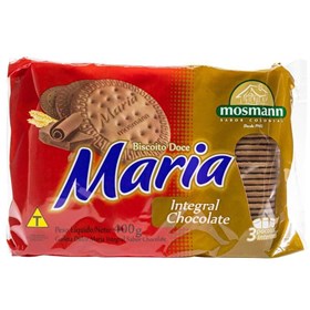 Biscoito Maria Integral de Chocolate 400g - Mosmann