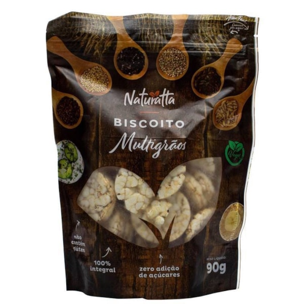 Biscoito Multigrãos 120g Naturatta