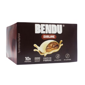 Biscoito Proteico De Amendoim Sublime Sabor Doce De Leite Display 10X40g Bendú