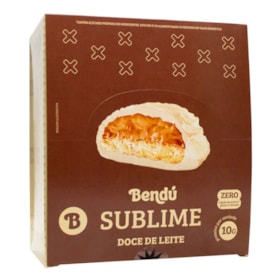 Biscoito Proteico De Amendoim Sublime Sabor Doce De Leite Display 10X40g Bendú