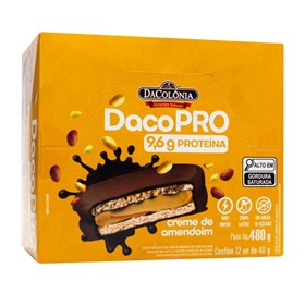 Biscoito Recheado Com Creme De Amendoim Display 12X40g DaColônia