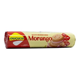 Biscoito Recheado Sabor Morango S/ Açucar S/ Lactose 120g Lowçucar