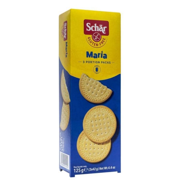 Biscoito Tipo Maria Sem Glúten 125g Schär