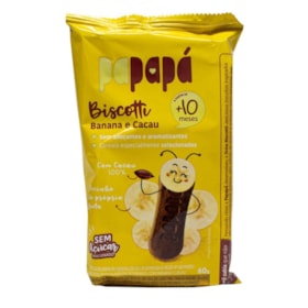 Biscotti Banana E Cacau 60g Papapá