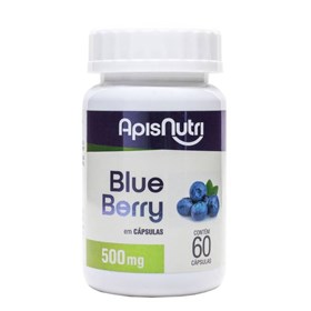 Blueberry 500mg 60 cápsulas - Apisnutri