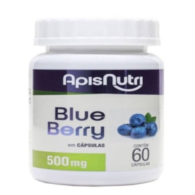 Blueberry 500mg 60 cápsulas - Apisnutri