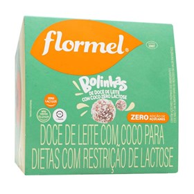 Bolinha De Doce De Leite C/ Coco Zero Display 18X10g Flormel
