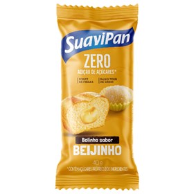 Bolinho De Beijinho Zero Açúcar Display 12X40g Suavipan