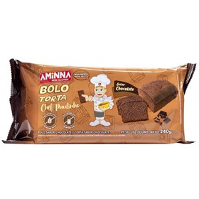 Bolinho Do Chef Paulinho Sabor Chocolate s/ Glúten 240g Aminna