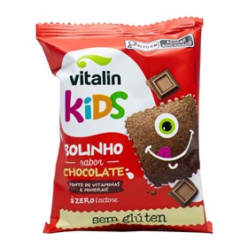 Bolinho Kids Sabor Chocolate Display 8X30g Vitalin