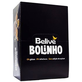 Bolinho Sabor Baunilha Com Gotas De Chocolate Zero Açúcar, Lactose E Glúten 10X40g Belive