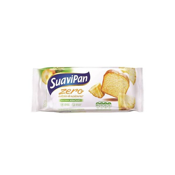 Bolo De Abacaxi Zero Açúcar 250g Suavipan