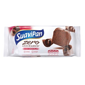 Bolo De Chocolate Zero Açúcar 250g Suavipan