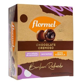 Bombom Ao Leite Recheado Com Chocolate Cremoso Display 10x37,5 Flormel