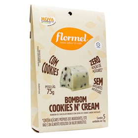 Bombom Cookies N' Cream Zero 75g Flormel
