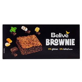 Brownie De Caramelo C/ Castanha Do Pará Zero Açúcar, Glúten E Lactose 10x40g Belive