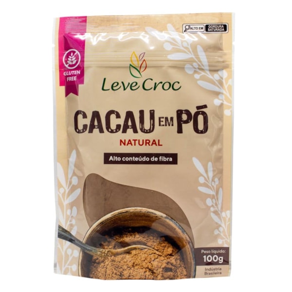 Cacau Em Pó 100g Leve Croc