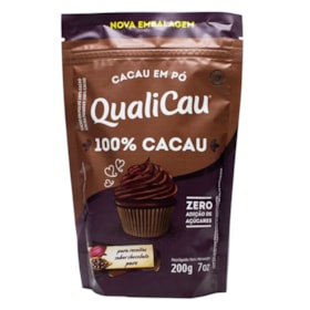 Cacau em Pó Alcalino 100% 200g - QualiCoco