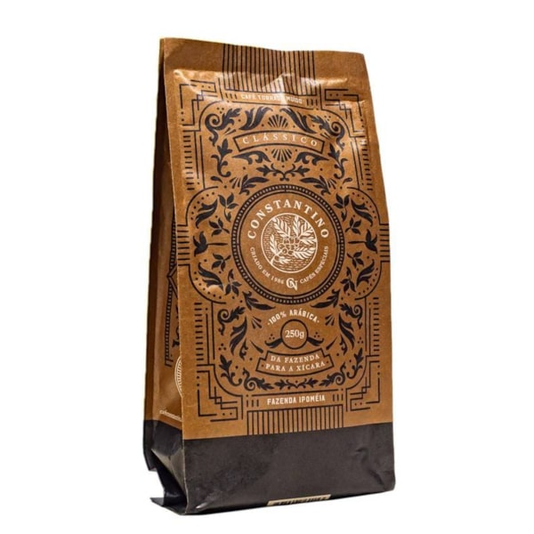 Café Especial 100% Arábica Torrado E Moído 250g Constantino