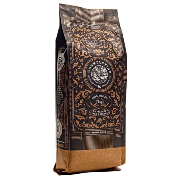 Café Especial 100% Arábica Torrado Em Grãos 1kg Constantino