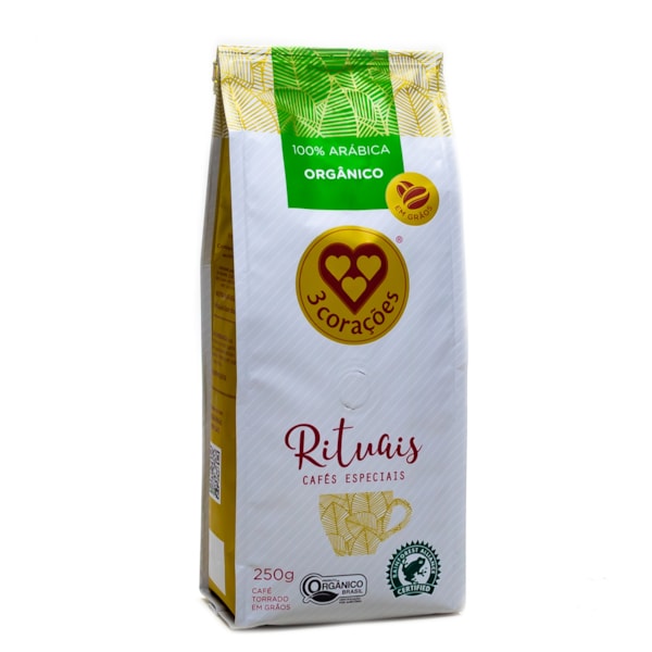 Café Rituais Orgânico 100 Arábica Torrado em Grãos 250g 3