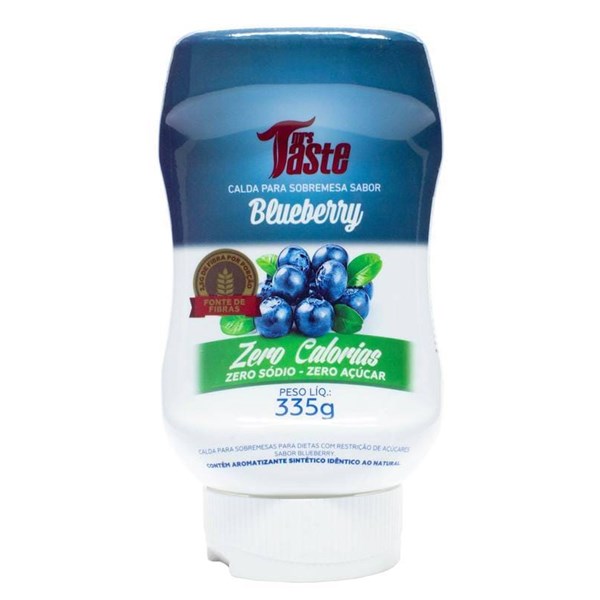 Calda para Sobremesa Blueberry 335g - Mrs Taste