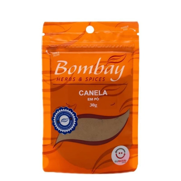 Canela em Pó 30g Pouch Bombay