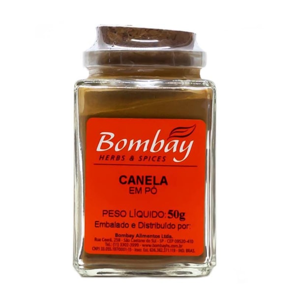 Canela em Pó 50g Bombay