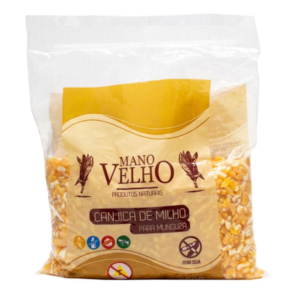 Canjica De Milho Natural 500g Mano Velho