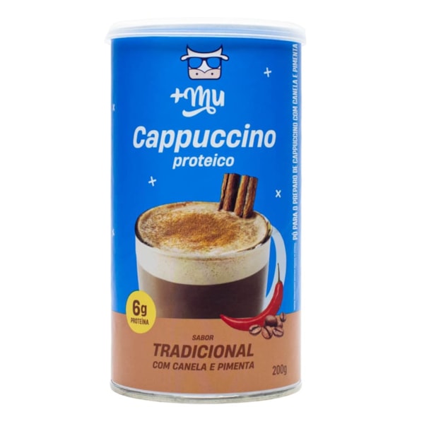 Cappuccino com Canela e Pimenta 200g - +Mu