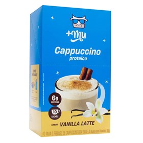Cappuccino Proteico Sabor Vanilla Latte Display 10X18g +Mu Tradicional