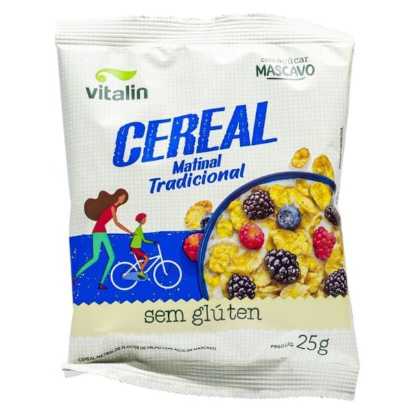 Cereal Matinal Sabor Tradicional Integral 25g Vitalin