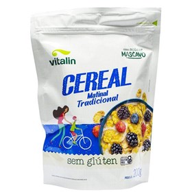 Cereal Matinal Tradicional s/ Glúten c/ Açúcar Mascavo 200g Vitalin