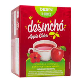 Chá Apple Cider C/ 10 Sachês Desinchá