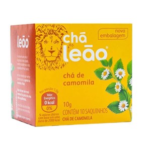 Chá De Camomila C/ 10 Sachês Leão