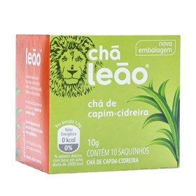 Chá De Capim-Cidreira C/ 10 Sachês Leão