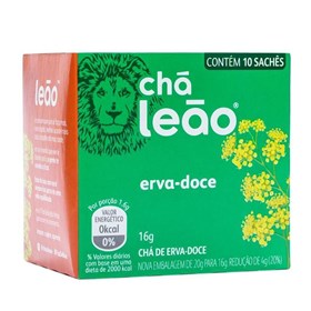 Chá De Erva-Doce C/ 10 Sachês Leão
