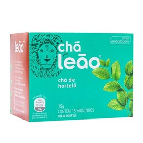 Chá De Hortelã C/ 15 Sachês Leão