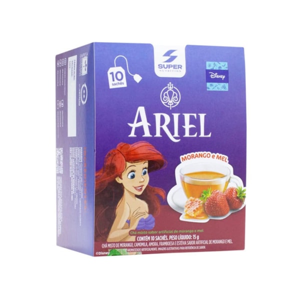 Chá Disney Ariel C/ 10 Sachês Desinchá