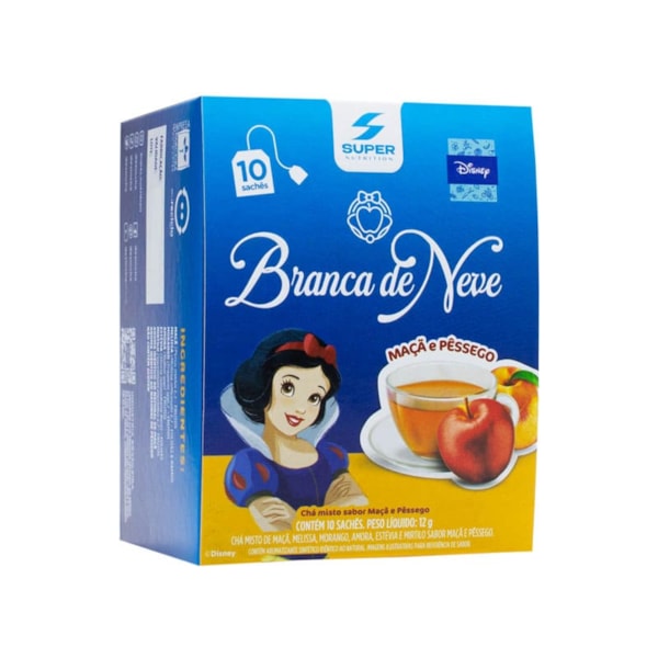 Chá Disney Branca De Neve C/ 10 Sachês Desinchá